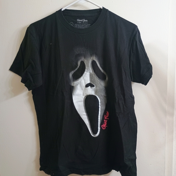 Ghost Face Other - Ghost Face Black Short Sleeve Tee